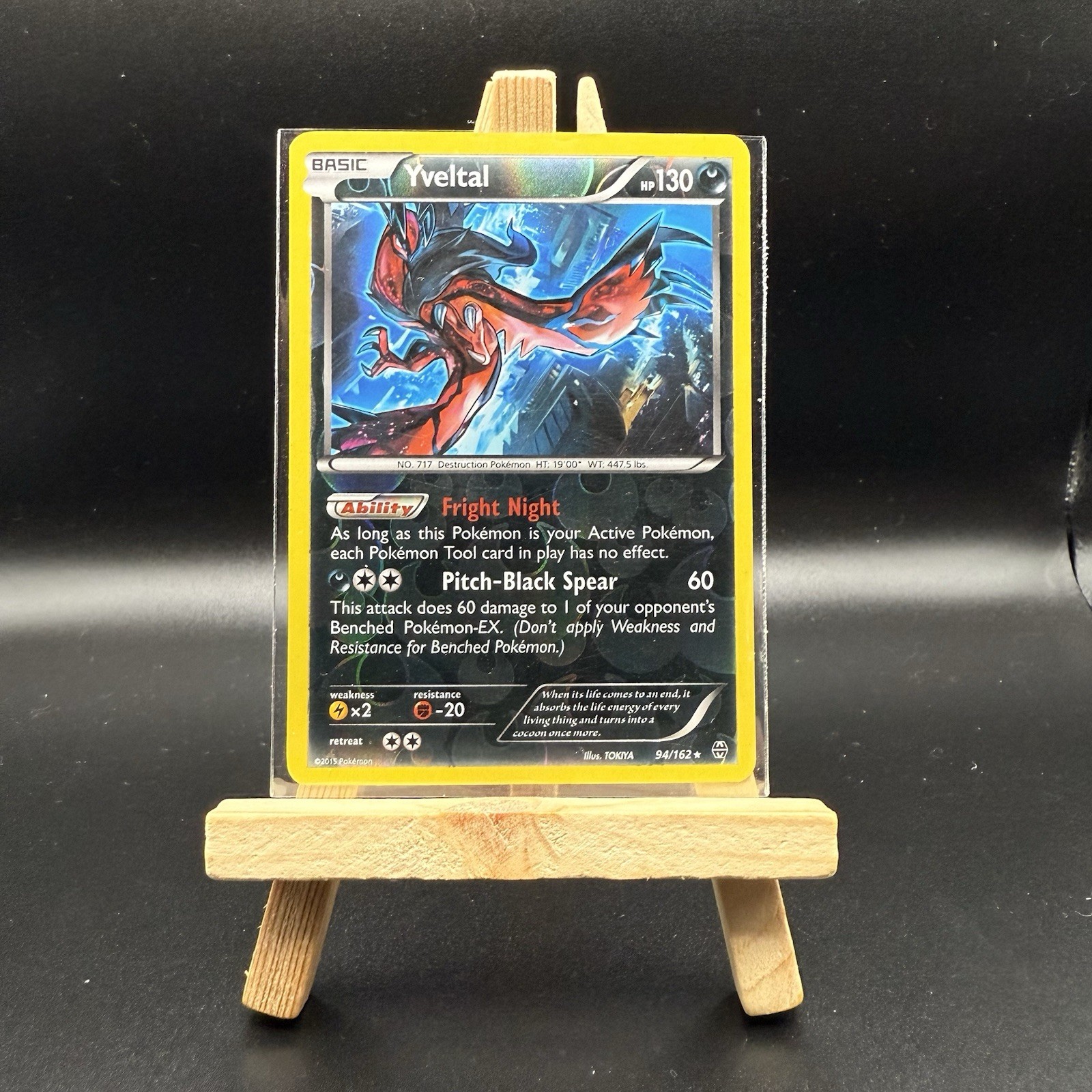 Yveltal 94/162 Rev Reverse Holo XY Breakthrough Pokemon NM