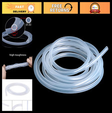 Food Grade Silicone Tubing 3mm ID x 5mm OD - High-Temperature Clear Hose Pipe 6m