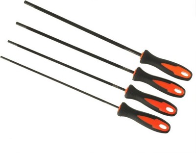 Set of 4 file for chainsaw, file, chainsaw file, file set with handle, there