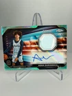 2023-24 Topps Chrome OTE Overtime Rookie Jersey Auto Adam Oumiddoch Aqua /99