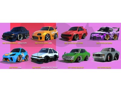 2025 CarTuned 1:64 Series 1 JDM Tuners Alternate Assortment 8 Car