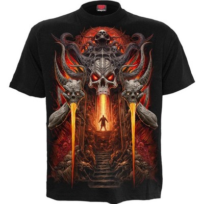 Spiral - GATES OF HELL - T-Shirt Schwarz
