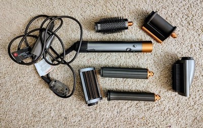Dyson Airwrap Styler Complete Hair Styling Tool   Copper/Nickel   6 Attachments