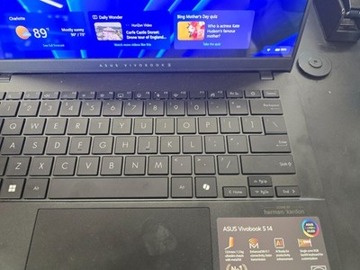 ASUS Vivobook S 14 OLED Core Ultra 7 258V 32GB 1TB SSD Black Laptop S5406SA