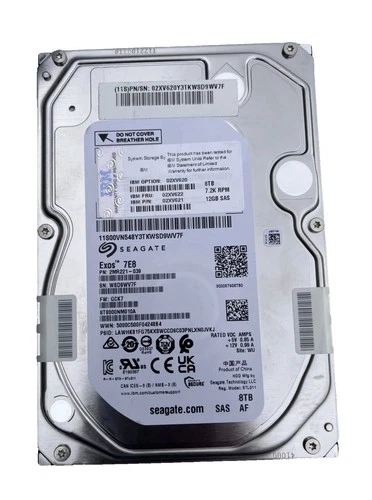 IBM Model:ST8000NM010A 8TB SAS 12GBPS Festplatte HDD NUR FÜR SERVER!!!