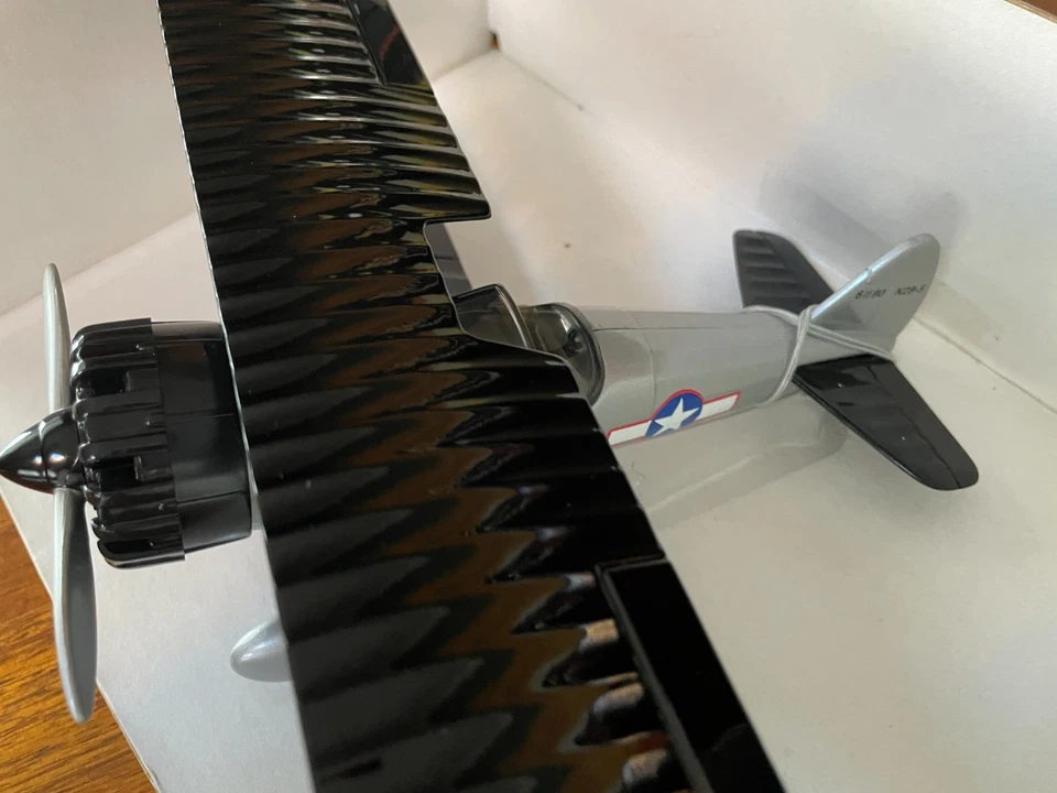 Stearman Bi-Plane 1934 Die Cast Metal Bank Spec Cast 1993 Liberty Collectors - Image 2 of 4