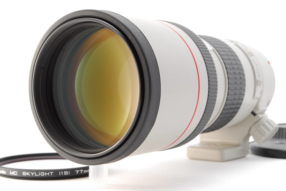 🎦[EXC+5] Canon EF 300mm F4 L USM Telephoto AF Lens w/ tripod from JAPAN [Read] - Image 3 of 4