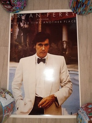 Bryan Ferry Uk Mini Poster Another Time Another Place 10 3/4 x 16'' ROXY MUSIC