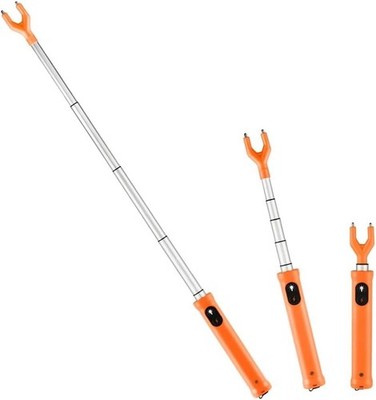 Rechargeable Cattle Stick For Cows Sheep Pig Electric;; Livestock With LED