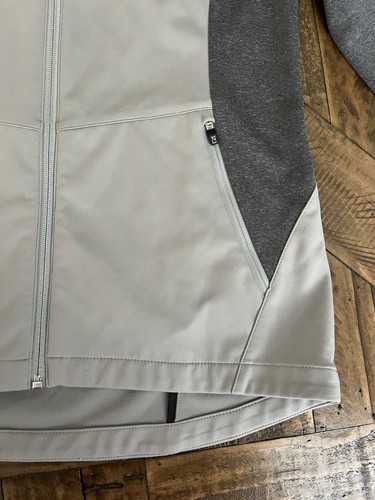 Chaqueta de golf Cutter Buck Weathertec para hombre talla mediana gris ligero/carbón completa 324 - Imagen 5 de 8