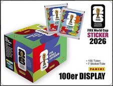 Panini World Cup WM 2026 Fußball Display Box Softcover Hardcover Album NEU!