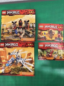 LEGO NINJAGO Lot Skeleton Bowling 2519 Nuckal's ATV 2518 Used and Complete