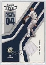 2004 Playoff Honors Players Collection Blue Jerseys /250 Tim Hudson #PC-92 6k2