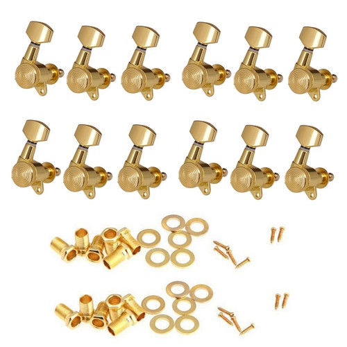 Guitar String Tuning Pegs Locking Key Machine Head For Electric Acoustic Guitars - Picture 7 of 7