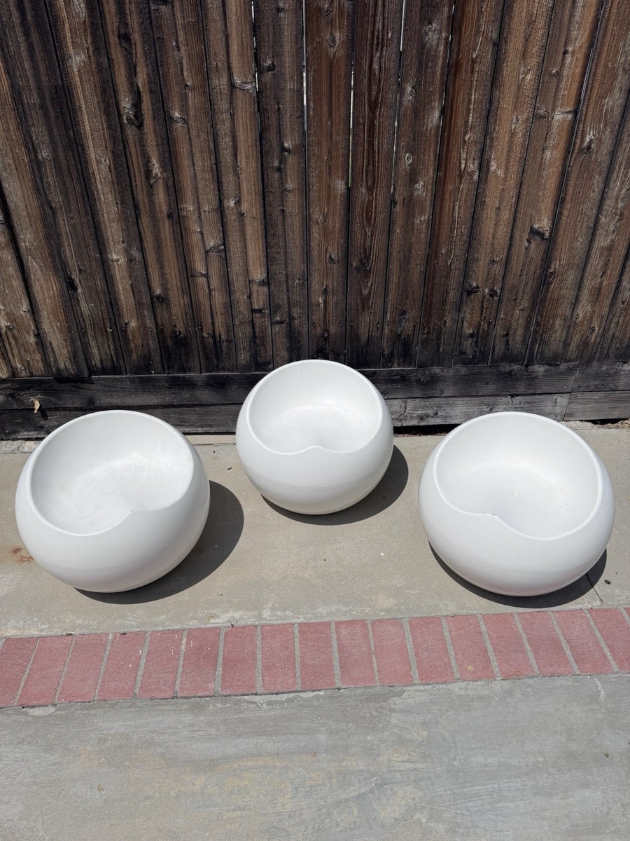 Finn Stone / フィンストーン ボールチェア 白 Finn Stone Ball Chairs | eBay