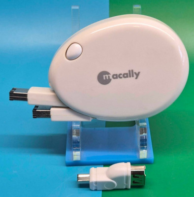 Macally Retractable FireWire 400 Cable 5ft 6-Pin to 4-Pin Adapter LP-1394 Mac PC
