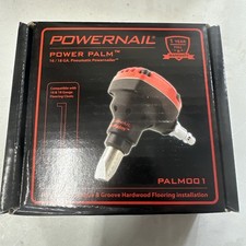 Powernail PALM001 Power Palm 18/16-Gauge Pneumatic Palm Nailer for Floors (NEW)