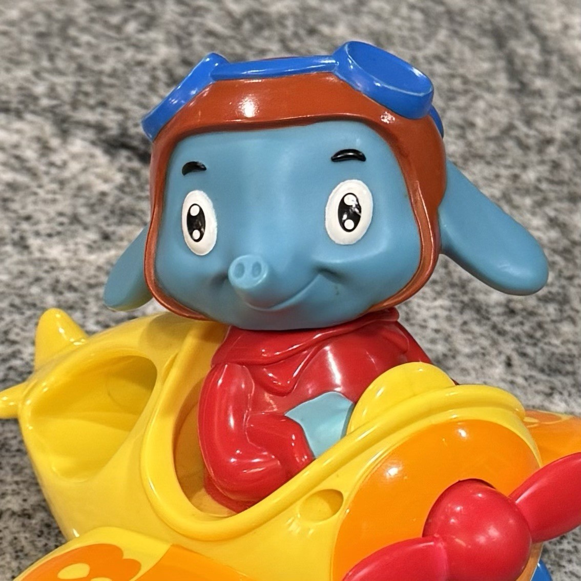TOMY-Preschool Educational Learning Toy Luke the Loop Counting Elephant Airplane