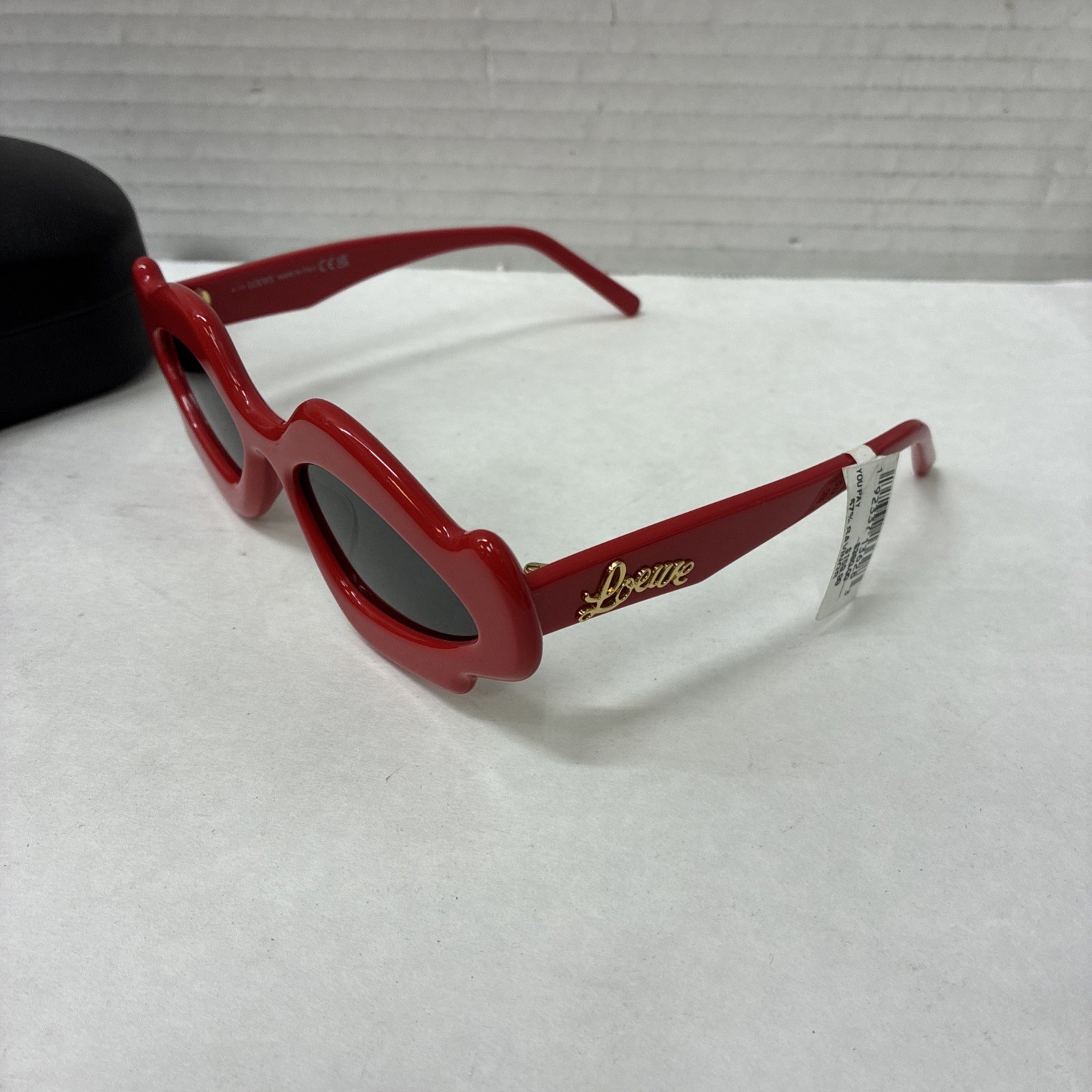 Loewe Shiny Red Women's Sun Glasses