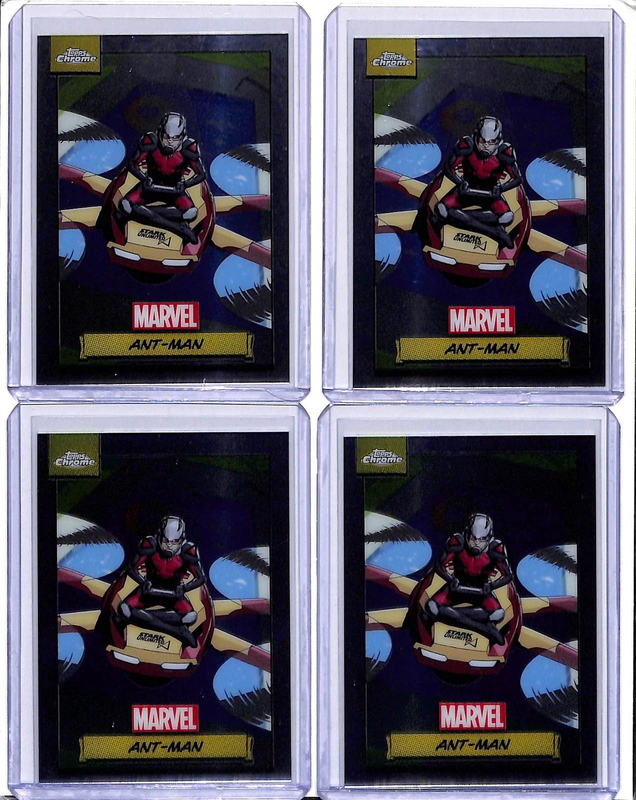 (4) Lot 2024 Topps Chrome Marvel Ant-Man #59