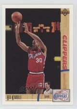 1991-92 Upper Deck Plain Text Hologram Bo Kimble #114 x1r