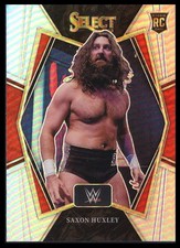 Saxon Huxley 2022 Panini Select WWE Silver Prizms Rookie Card!!