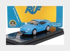 Paragon-Models PA-55377 Porsche - 911 993 RUF CTR 2 Coupe LHD 1995 - Blue - 1/64