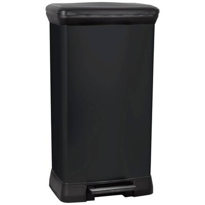 Curver 246364 Deco bin metalics Garbage Can 50L (L x W x D) 390 x