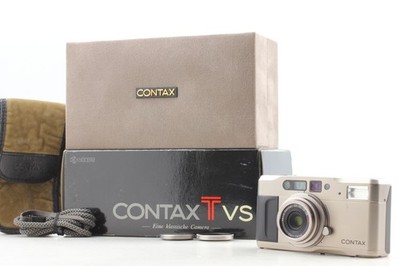N MINT in BOX] Contax TVS Point & Shoot 35mm Film Camera Zeiss