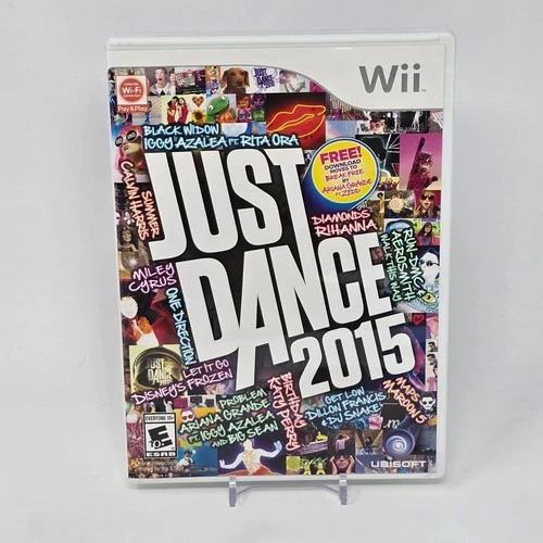 Just Dance 2015 (Nintendo Wii) CIB COMPLETE & TESTED