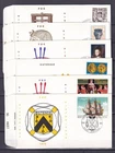 [LG80890] Belgium N°1677/1682FDC Culture First Day Cover COB € 12,50 SUPERB