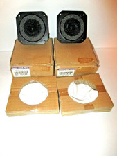 PAIR YAMAHA GENUINE NS10M STUDIO SPEAKERS TWEETER JA0518A BOX NOT WORKING AS-IS