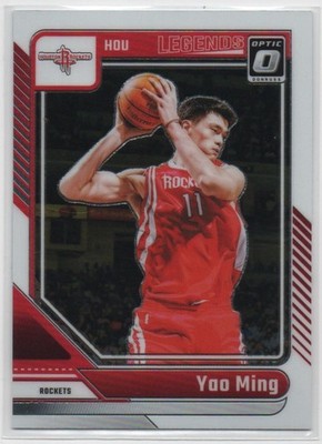 YAO MING 2024-25 Donruss Optic Base Legends #226 NBA Rockets