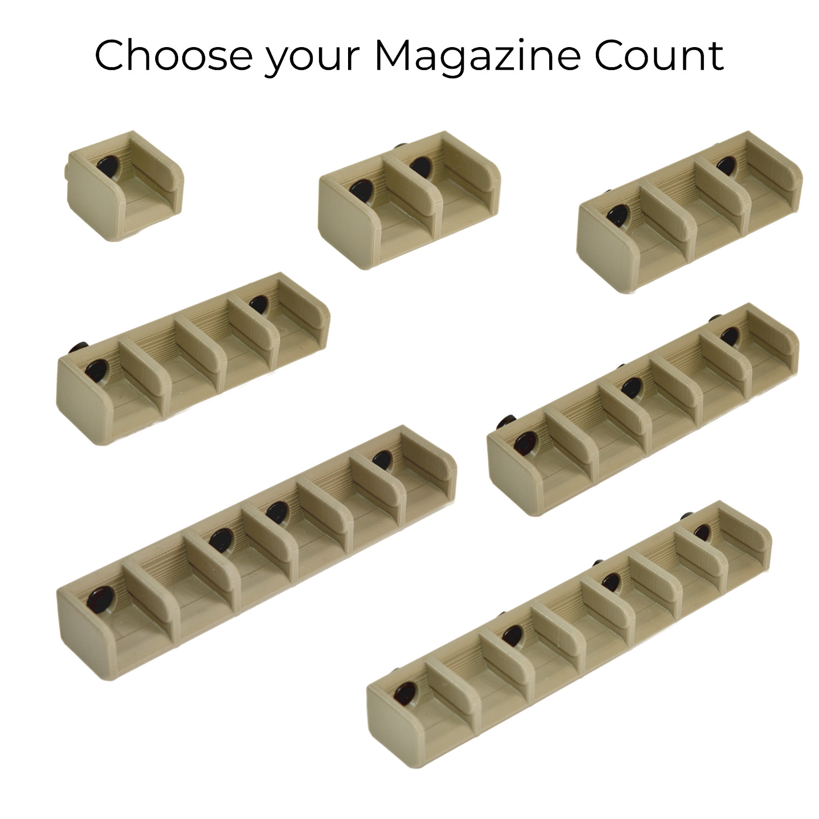 Air Venturi Alpha Magazine Holder and Fill Probe Holder - Choose Color and Size 4