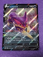 Liepard V 104/198 Holo Rare Chilling Reign Pokemon TCG Near Mint