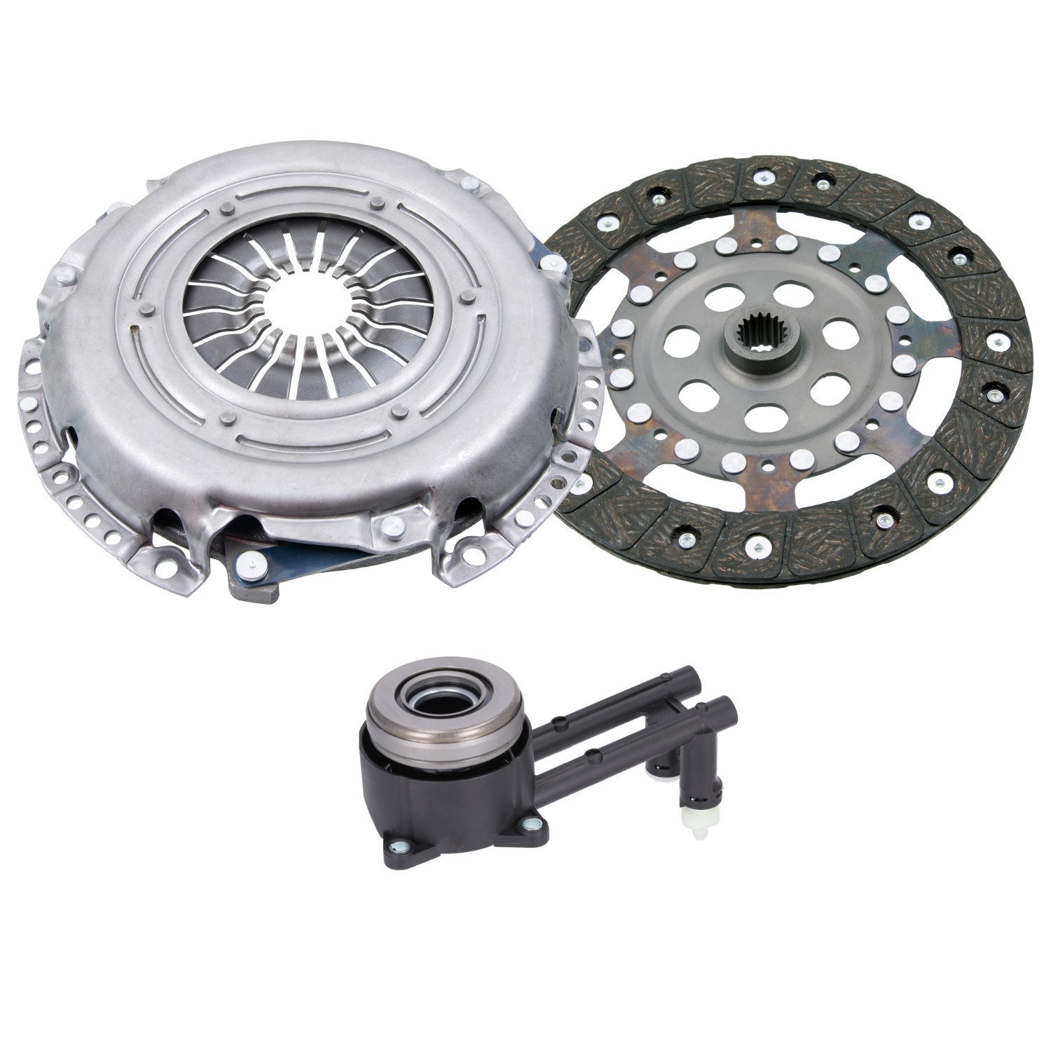 Clutch Kit 3pc (Cover+Plate+CSC) fits MAZDA 2 DY 1.4D 03 to 07 F6JA 221mm New - Image 15