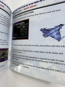 AirForce Delta (Sega Dreamcast, 1999) Game, Case, Manual - Tested And Working