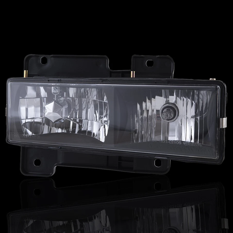 Brock Performance 8 件套灯套装黑色适用于雪佛兰 C/K 拾音器 Tahoe Suburban — 第 2/4 张图片