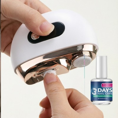 Upgraded Electric Automatic Nail Clippers w/ LED Light Toe Thick Nails Cutter