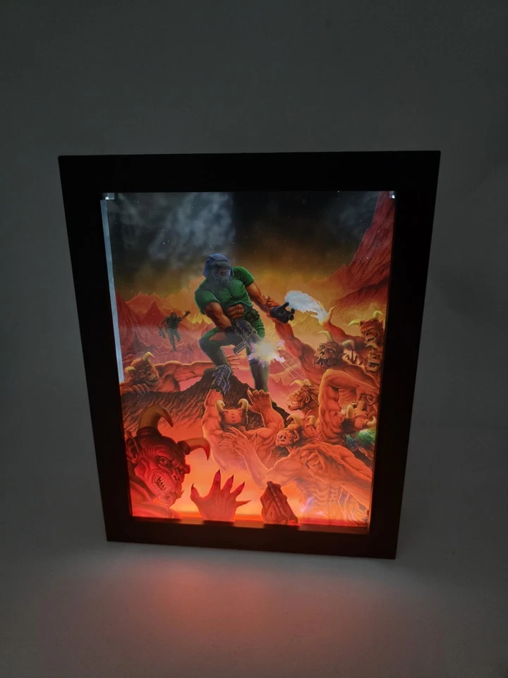 Doom The Classics Collection Edición Coleccionista Shadow Box Funciona Solo Un eBay Foto 2 de 4