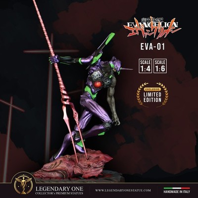 Evangelion Eva-01 Action Figure 1.6 scale Berserk Edition Statue Made in Italy