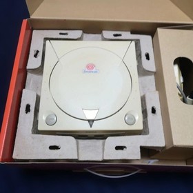 Working Sega Dreamcast HKT-3000 console set with visual memory Used
