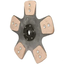 AT315821 12" Transmission Disc w/ 6 Pads Fits John Deere 340D 440 440A 440B 440C