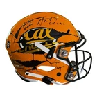 Brett Favre & Aaron Rodgers Full Size Signed Packers SpeedFlex Helmet COA