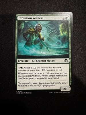 Evolution Witness Modern Horizons 3 Regular
