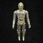 Original 1977 Vintage Star Wars C-3PO Droid Kenner Figure Fair Condition Worn