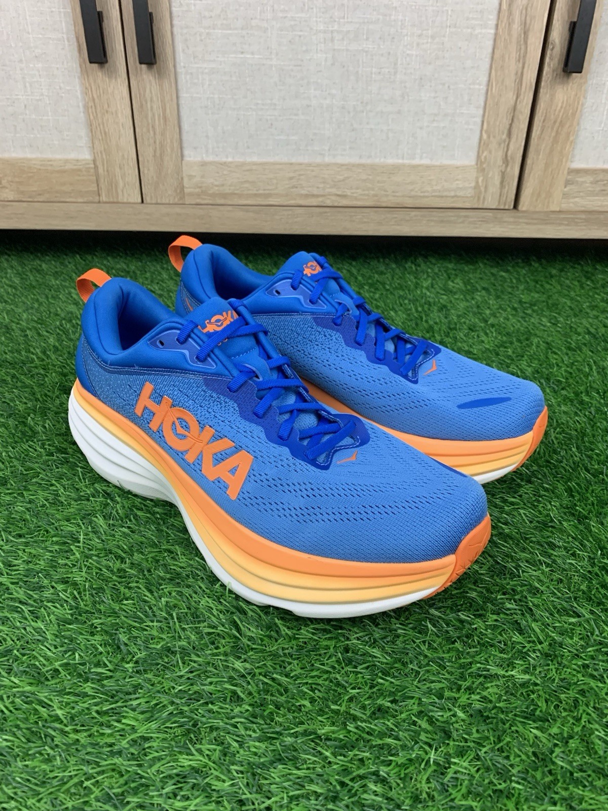 Hoka Bondi 8 Running Shoes Size 12 D Mens New (No Box)