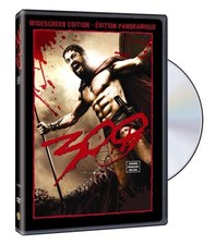 300 Widescreen DVD Gerard Butler Lena Headey Michael Fassbender Zack Snyder