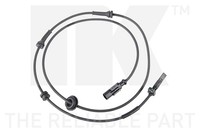 NK ABS Sensor Raddrehzahl Hinten Links Passend FüR Fiat Punto Van 188AX 188