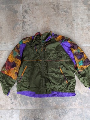 Vintage Hunt Club Jacket 90s Windbreaker Jacke Veste Giacca XL Color Block Retro